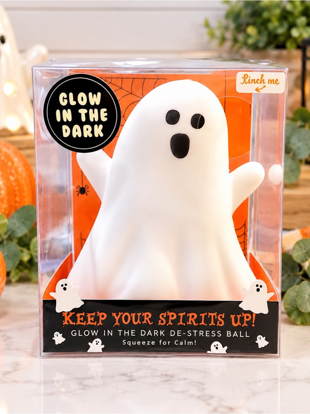 NEW Keep Your Spirits Up - Glow In The Dark De-Stress Ball